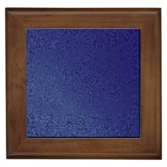 Fractal Rendering Background Blue Framed Tiles