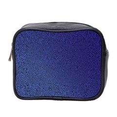 Fractal Rendering Background Blue Mini Toiletries Bag 2-side by Nexatart