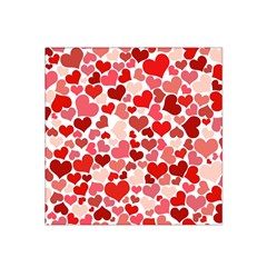 Abstract Background Decoration Hearts Love Satin Bandana Scarf by Nexatart