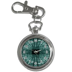Abstract Perspective Background Key Chain Watches