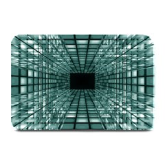 Abstract Perspective Background Plate Mats