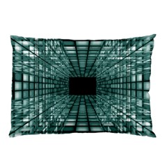 Abstract Perspective Background Pillow Case (Two Sides)