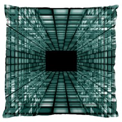 Abstract Perspective Background Large Cushion Case (two Sides) by Nexatart