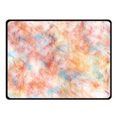 Wallpaper Design Abstract Double Sided Fleece Blanket (small) 