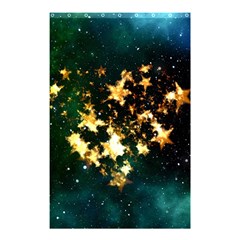 Heart Love Universe Space All Sky Shower Curtain 48  X 72  (small) 