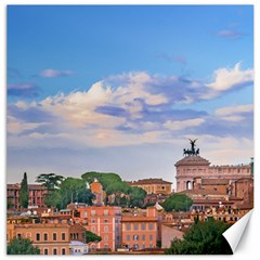 Aerial View Rome Cityscape Canvas 12  X 12  