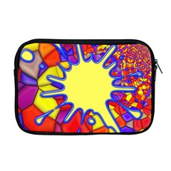 Embroidery Dab Color Spray Apple Macbook Pro 17  Zipper Case by Nexatart