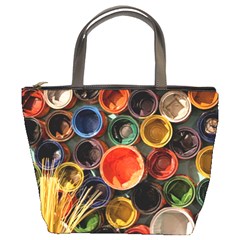 Color Box Colorful Art Artwork Bucket Bags by Nexatart