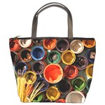 Color Box Colorful Art Artwork Bucket Bags Front