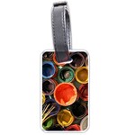 Color Box Colorful Art Artwork Luggage Tags (One Side)  Front