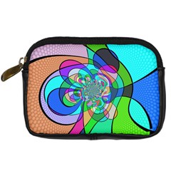 Retro Wave Background Pattern Digital Camera Cases