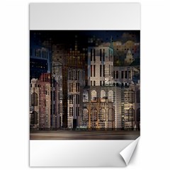 Architecture City Home Window Canvas 20  X 30  