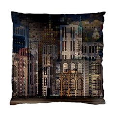 Architecture City Home Window Standard Cushion Case (one Side) by Nexatart