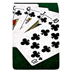 Poker Hands   Royal Flush Clubs Flap Covers (s)  by FunnyCow