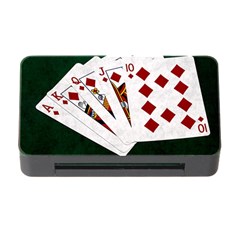 Poker Hands   Royal Flush Diamonds Memory Card Reader With Cf by FunnyCow