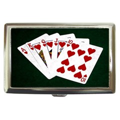 Poker Hands   Royal Flush Hearts Cigarette Money Cases by FunnyCow