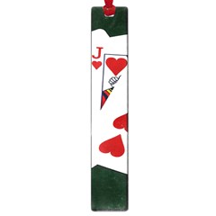 Poker Hands   Royal Flush Hearts Large Book Marks by FunnyCow