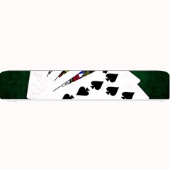 Poker Hands   Royal Flush Spades Small Bar Mats by FunnyCow