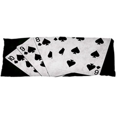 Poker Hands Straight Flush Spades Body Pillow Case Dakimakura (two Sides) by FunnyCow