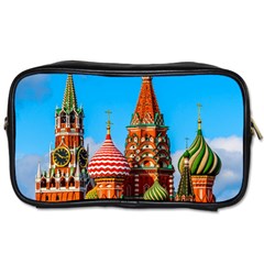 Moscow Kremlin And St  Basil Cathedral Toiletries Bags 2-side by FunnyCow