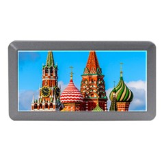 Moscow Kremlin And St  Basil Cathedral Memory Card Reader (mini) by FunnyCow