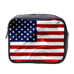 American Usa Flag Mini Toiletries Bag 2-side by FunnyCow