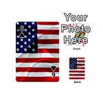 American Usa Flag Playing Cards 54 (Mini)  Front - Spade6