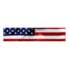 American Usa Flag Velvet Scrunchie by FunnyCow