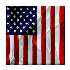 American Usa Flag Vertical Tile Coasters