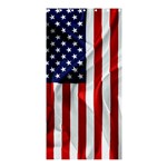 American Usa Flag Vertical Shower Curtain 36  x 72  (Stall)  Curtain(36 X72 ) - 33.26 x66.24  Curtain(36 X72 )