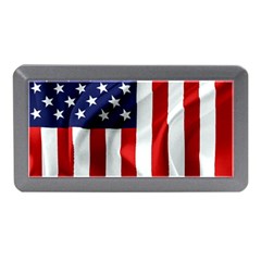 American Usa Flag Vertical Memory Card Reader (mini) by FunnyCow