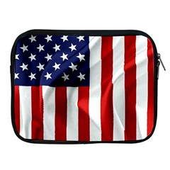 American Usa Flag Vertical Apple Ipad 2/3/4 Zipper Cases by FunnyCow