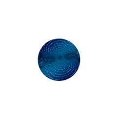 Blue Background Brush Particles Wave 1  Mini Magnets