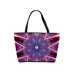 Abstract Glow Kaleidoscopic Light Shoulder Handbags