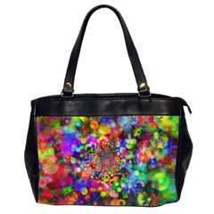 Background Color Pattern Structure Office Handbags (2 Sides)  by Nexatart