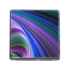 Background Abstract Curves Memory Card Reader (square) by Nexatart