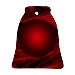 Abstract Scrawl Doodle Mess Bell Ornament (two Sides)