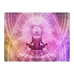 Meditation Spiritual Yoga Double Sided Flano Blanket (mini)  by Nexatart