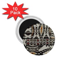 Fabric Textile Abstract Pattern 1 75  Magnets (10 Pack)  by Nexatart
