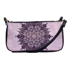 Mandala Pattern Fractal Shoulder Clutch Bags