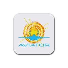 Aviator Rubber Coaster (square) 