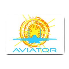 Aviator Small Doormat  by FunnyCow