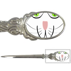 Cat Green Eyes Happy Animal Pet Letter Openers