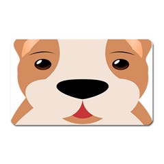 Dog Animal Boxer Family House Pet Magnet (rectangular) by Sapixe