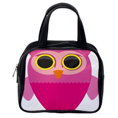 Sowa Owls Bird Wild Birds Pen Classic Handbags (one Side) by Sapixe