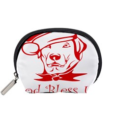 Dog Santa Hat Winter Christmas Accessory Pouches (Small) 