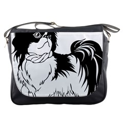 Animal Canine Dog Japanese Chin Messenger Bags