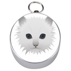 Cat Animal Pet Kitty Cats Kitten Silver Compasses