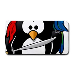 Penguin Pirate Tux Animal Bandana Medium Bar Mats by Sapixe
