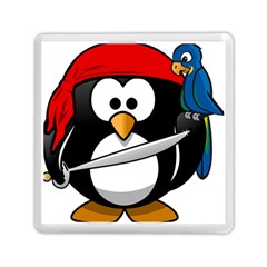 Penguin Pirate Tux Animal Bandana Memory Card Reader (square) 